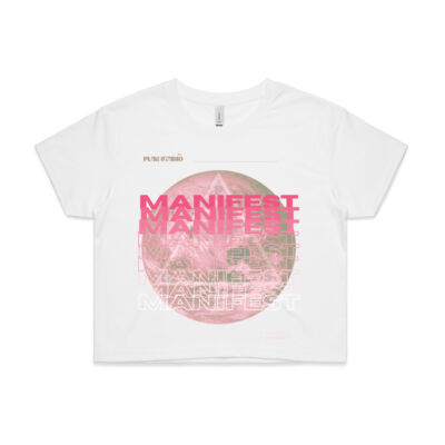 Manifest 369 women's crop tee Thumbnail