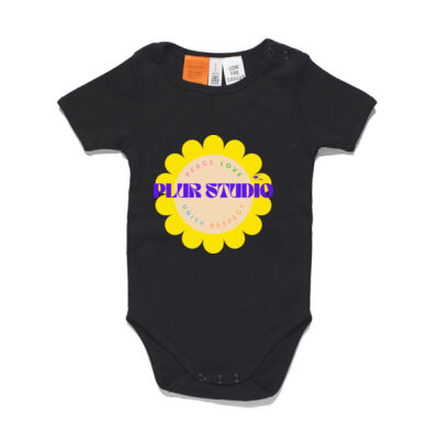PLUR flower power onesie up to 24 months Thumbnail