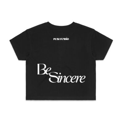 Be Sincere - Women's Crop Tee Thumbnail